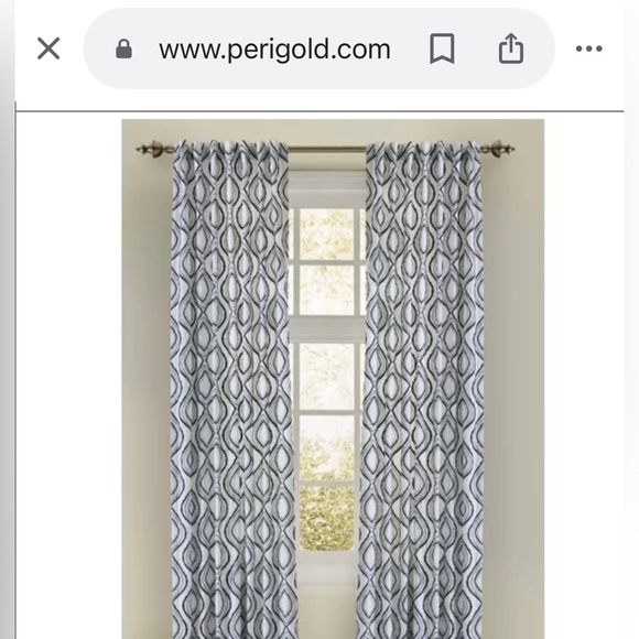 Perigold Emdee
Kas Room Darkening Curtain Panels 50" W x 108" L (2) - Picture 5 of 6